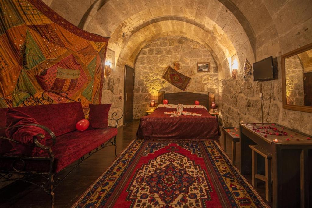 Kapadokya Ihlara Konaklari Antik Gelveri Konagi Guzelyurt Esterno foto