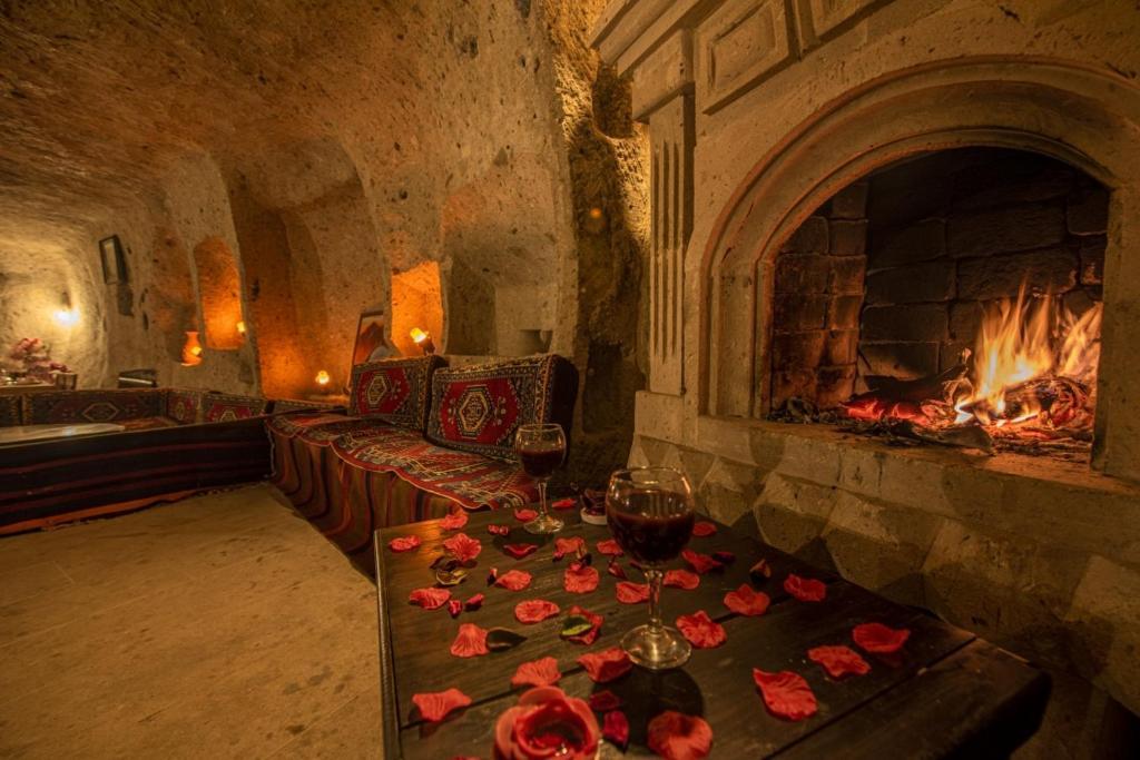 Kapadokya Ihlara Konaklari Antik Gelveri Konagi Guzelyurt Esterno foto