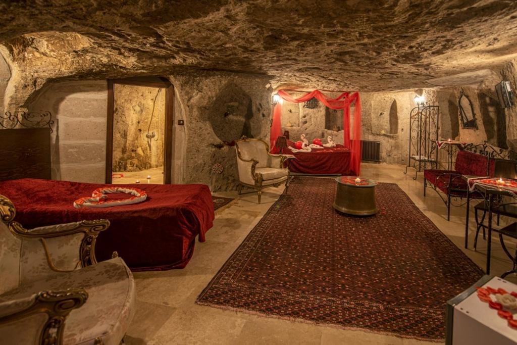 Kapadokya Ihlara Konaklari Antik Gelveri Konagi Guzelyurt Esterno foto