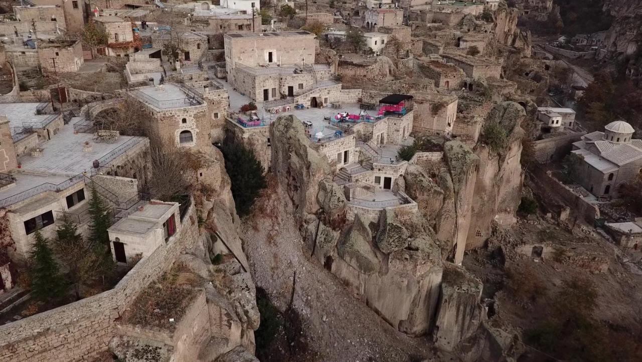 Kapadokya Ihlara Konaklari Antik Gelveri Konagi Guzelyurt Esterno foto