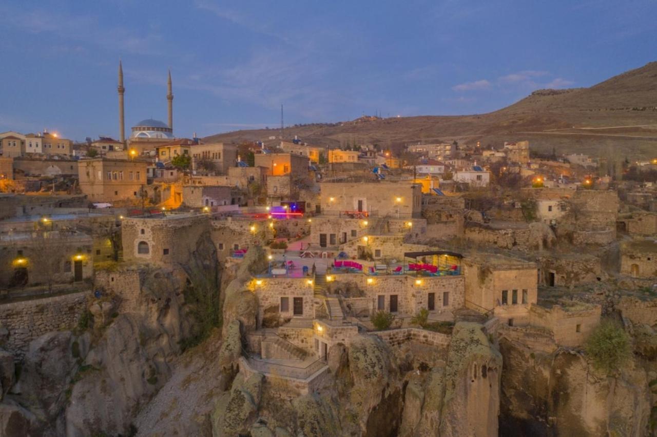 Kapadokya Ihlara Konaklari Antik Gelveri Konagi Guzelyurt Esterno foto